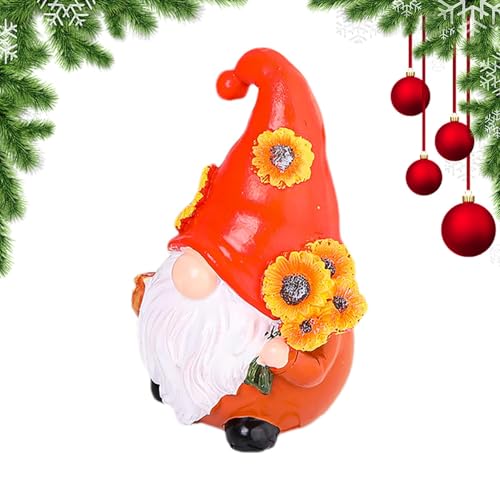 Gnomes de Noël en résine pour sublimer votre bibliothèque et vos fêtes