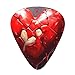 Love Heart Guitar Picks 12 Pack Bass Picks with Organizer Box Guitar Plectrum Includes Thin Medium Heavy Guitar Picks Ukulele Picks for Bass Acoustic Electric Guitars