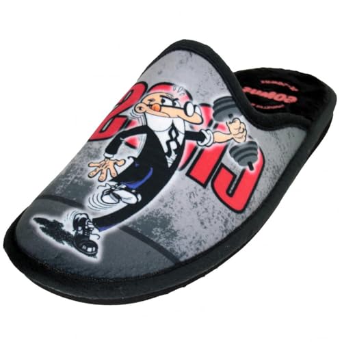 Chaussures de maison homme Mortadelo et Philémon pour parquet