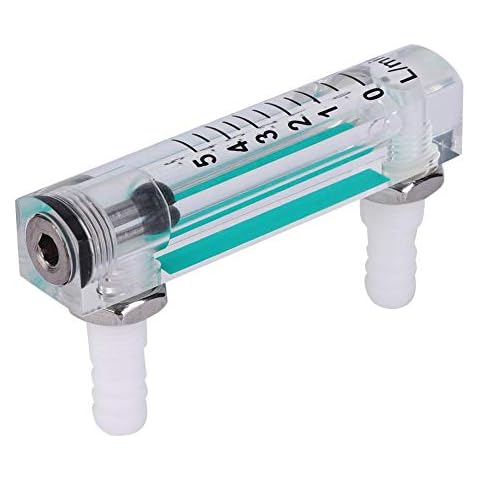 Sauerstoff Luftmengenmesser, LZQ-1 Luftmengenmesser 1~5LPM Sauerstoff Kohlendioxid Messdurchflussmesser Messgerät, Gasdurchflussmesser Cover