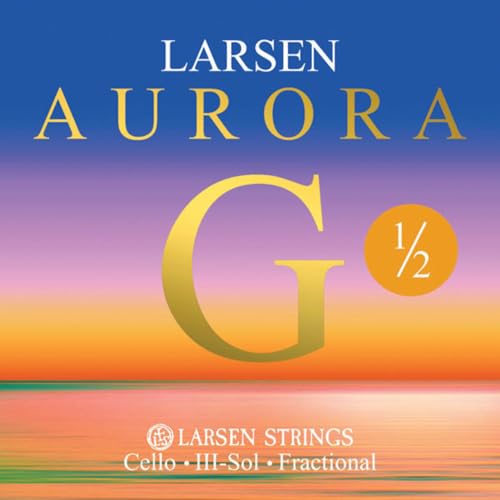 LARSEN STRINGS Aurora cordes de violoncelle medium G 1/2 medium