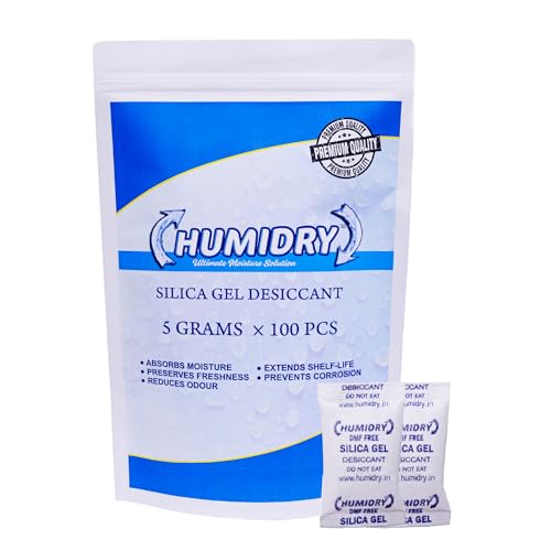 Silica Gel Desiccant 5 Gram X 100 Pieces Moisture Absorbers Dehum...