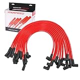 Spark Plug Wire Set 10.2mm Replacement for Ford F-150 F150 Mustang 5.0L 5.8L SBF 302 Windsor Ignition Wire Set