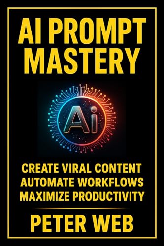 AI Prompt Mastery : Boost Creativity, Productivity & Automation: Create Viral Content, Automate Workflows & Maximize Productivity with AI Tools (Digital ... Business Online Book 7) (English Edition)