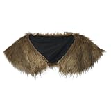 Cache-cou rétro pour femme en fourrure courte