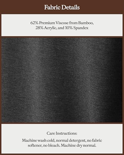 Cozy Earth Women’s Jogger Pants - 62% Viscose from Bamboo Blend - Lightweight All-Season Comfort - Medium - Charcoal