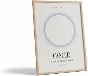 Sagittarius Zodiac Print Retro Astrology Star Sign Wall Art Vintage Celestial Decor