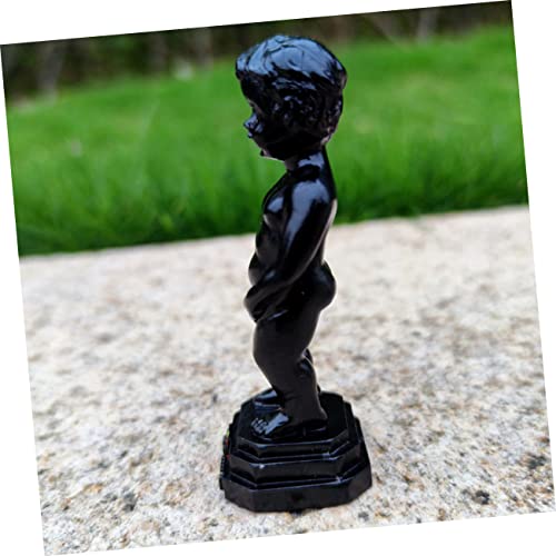 SEWACC 8 Peças Escultura Julien Crianças Estátua De Jardim Mesa Estatuetas De Menino Menino Fazendo