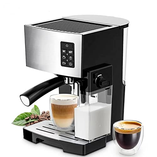 KNOKR Automatische Espressomaschine | 19 Bar Cappuccino & Latte Kaffeemaschine | All-in-One Espressomaschine | Mit Milchschaum (Color : CJ-265, Size : EU)