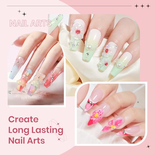 SUPWEE 3D Gel Nail Art,Gel pour ongles antiadhésif 3D sculptures 14g – vue 6