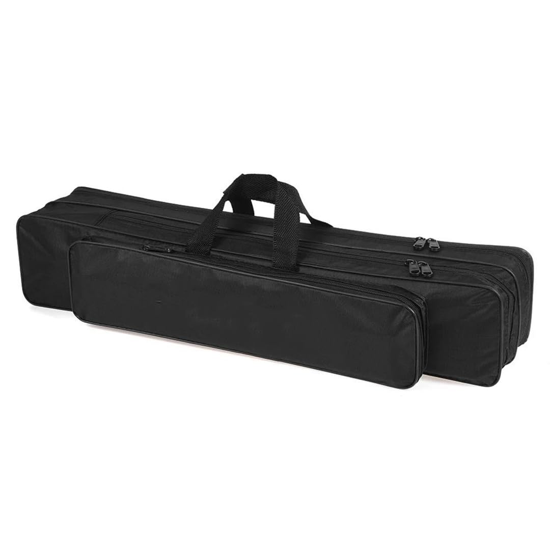 Suwequest Borsa portatile per canna da pesca, 70 cm/80 cm, custodia per attrezzi da pesca, organizer per attrezzi da pesca