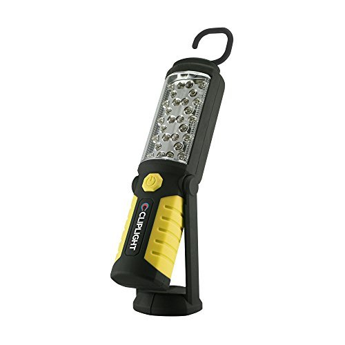 Cliplight Pivot Shockproof LED Magnetic Work Light and Flashlight, Black, 2 x 8.5 Inches - 24-458