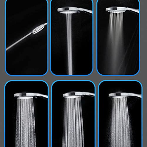 Ensemble de mitigeur de douche réglable avec douchette à main et robinet bidet - 5