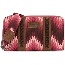 Wrangler Wallet Wristlet Aztec Clutch Long Purse Boho Credit Card Holder Wallet