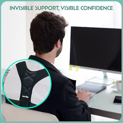 Posture Corrector for Women & Men - Fully Adjustable Back Brace Posture Corrector for Men & Women - Shoulder Brace - Back Straightener - Shoulder Support - Neck, Upper and Mid Spine Support - Image 6