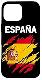 Espana Flag Spain Scratch Style