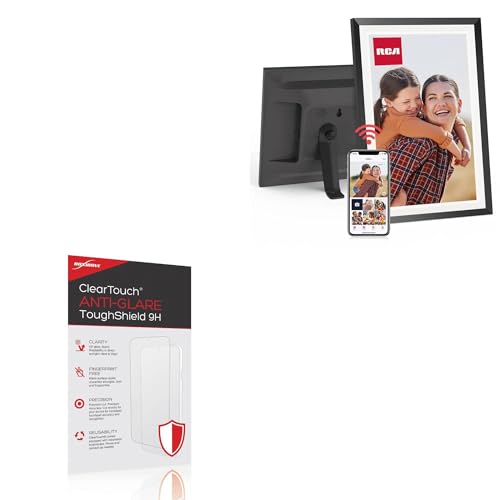 BoxWave Screen Protector Compatible with RCA 114KZ - ClearTouch Anti-Glare ToughShield 9H (2-Pack), Anti-Glare 9H Tough Flexible Film Screen Protector