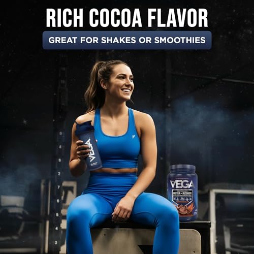 Image of Vega Sport Protein Powder, Chocolate, 1.86 lb (19 Servings)