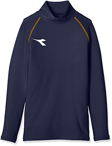 [ディアドラ] DFJ8325 JRロングスリーブインナーシャツ(ジュニア) サッカーJRインナー キッズ 68(ネイビー) 日本 130 (日本サイズ130 相当)