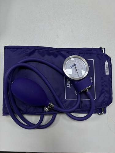 SCIAN Manual Blood Pressure Cuff - Aneroid Sphygmomanometer with European Cuff...