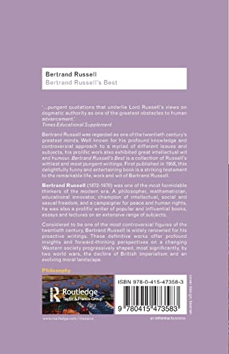 Bertrand Russell's Best
