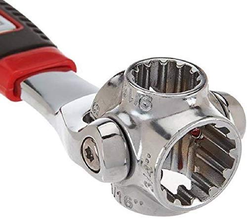 NAITRAZONE 52-In-1 Tiger Wrench Tools Socket Works With Spline Bolts Torx 360 Degree 6-Point Universal Furniture Car Repair Hand Tool, 18 X 10 Cm (B09HQTRPQD) Amazon Price History, Amazon Price Tracker