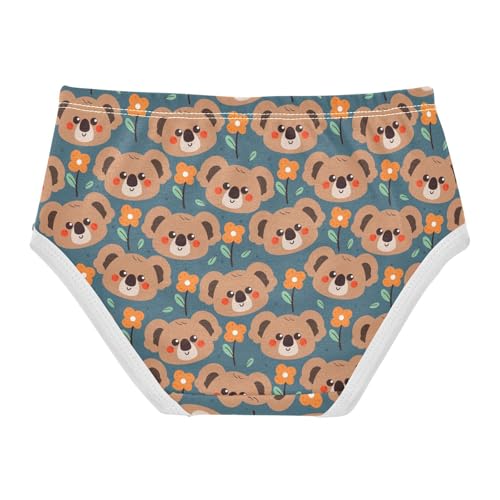 Little Girl Underwear Toddler Panties Kids Undies Koalas Soft Cotton Briefs 2T-8Y2