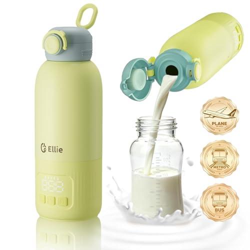 Ellie Portable Baby Bottle Warmer with Extended Battery
