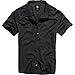 Produktbild Brandit ROADSTAR Shirt Kurzarm Freizeit Hemd KARIERT Herren HOLZFÄLLERHEMD KARO, Größe:5XL, Farbe:Schwarz