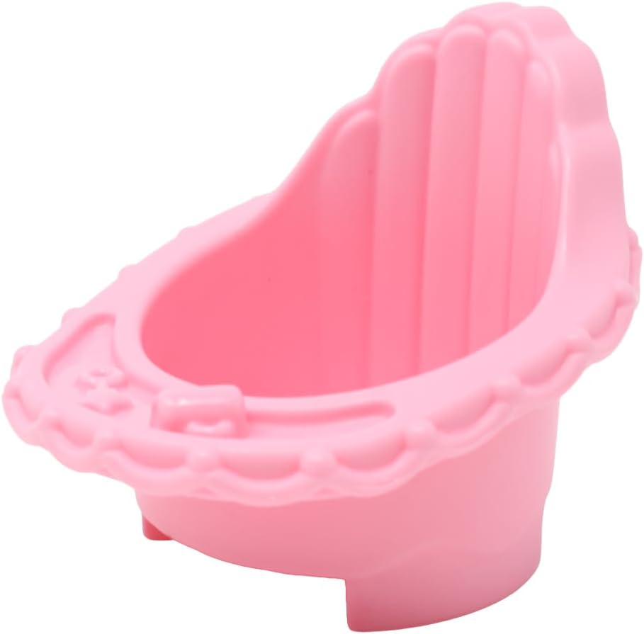 Replacement Parts for Collectible Fisher-Price Little People Family School Happy Sounds Home Playset Y3678 - Replacement Pink High Chair Seat image 5