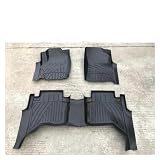Para Toyota para Hilux para Vigo 2003-2010 2011 2012 2013 2014 2015 alfombras de coche alfombrillas de coche juego completo de molduras accesorios interiores impermeables