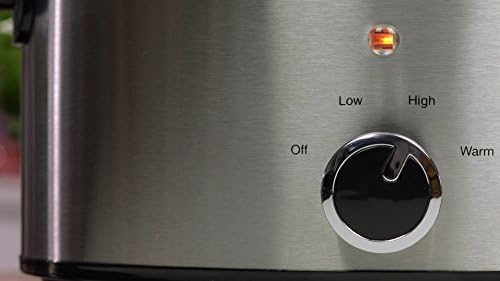 Bild 2 - Crock-Pot CSC025X Schongarer, Slow Cooker, Chrom, 3.5 liters, Edelstahl