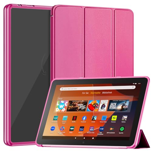Sanyetral Tablet Protective Case with Auto Wake/Sleep Function, Incompatible with TCL Nokia -Raspberry by Sanyetral - Used condition - US$6.52