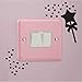 Wandtattoo Fee Sterne Lichtschalter Vinyl Aufkleber Kinder Schlafzimmer Dekorative Wandaufkleber 4Ws0174