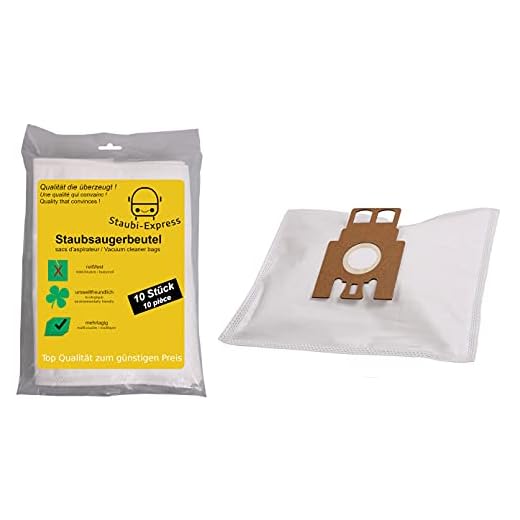 10 Staubsaugerbeutel 5-lagig kompatibel mit Miele Sdcg1 I Miele Sdcg1 Compact C2 Allergy Ecoline I Miele Compact C2 Allergy Ecoline I Sdcg1 800 Watt Staubsauger geeignet inkl. 1 Mikrofilter