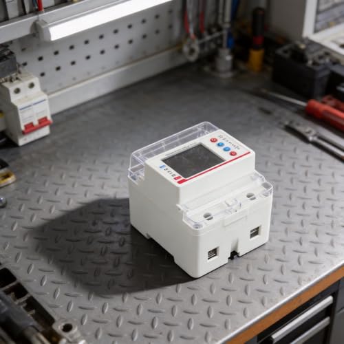 Disyuntor inteligente WiFi con protección contra fugas monofásico 4P 100A para cuadro Tuya 5