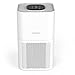 Produktbild AIRROBO Luftreiniger AR400 H13 HEPA Filter, CADR 300 m³/h für Raucherzimmer, bis zu 57 m², 99,97% Filterleistung gegen Tiergerüche Staub Pollen für Allergiker, Timer leiser Schlafmodus