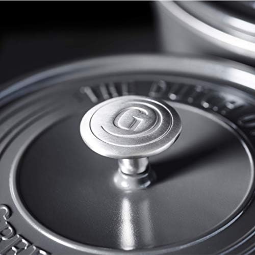 GreenPan Featherweights Non-Stick 25cm/6.2 Litre Oval Casserole, PFAS Free, Grey