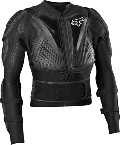 Fox Racing Titan Sport Motocross Dirt Bike Chest Guard Jacket, Black, Large