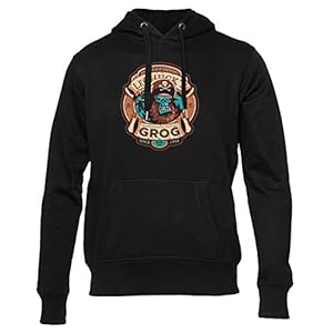 Geest Piraat Hoodie Heren Dames Unisex Zwart Men’s Women’s Black