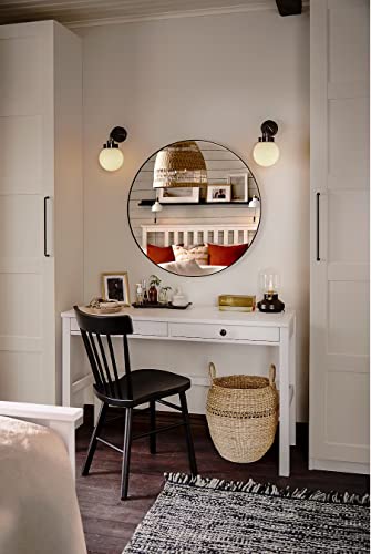 Image of HEMNES Desk with 2 Drawers, White Stain, 120x47 cm (47 1 /4x18 1 /2 inch)