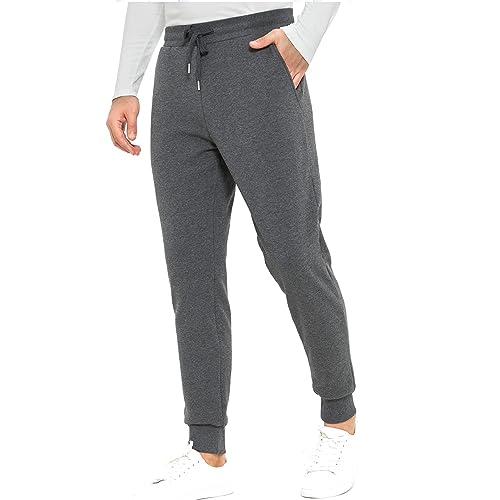 Inno Men's 30" 32" 34" 36" 38" Sherpa Fleece Lined Jogger Pants Warm Sweatpants Thermal Winter Athletic Lounge Short Tall4