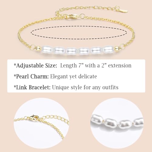 Image of 5th, 6th, 8th Grade Graduation Gifts for Girls Class of 2026 Grad Gifts Graduation Bracelets for Daughter, Granddaughter