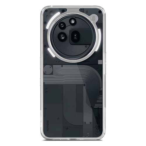 Image of DailyObjects Clear Polycarbonate Case for Nothing Phone (3a) Pro Clear Slim Back Cover | Full Body Protection