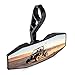 UTV Center Rear View Mirror, SAUTVS Premium Convex RearView Mirror with 1.75