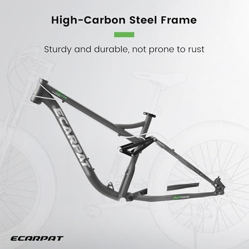 Ecarpat 26 Inch 21-Speed Full Suspension