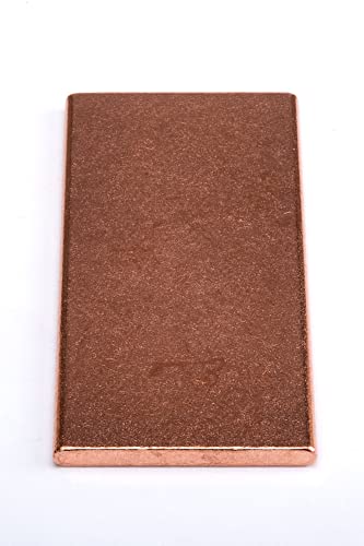 1 Pound Copper Bar Bullion Paperweight - 999 Pure Chemistry Element Design With Certificate Of Authenticity By Unique Metals #TOP4