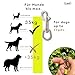 5m Schleppleine Hunde, Wasserfeste Hundeleine Rundleine mit Handschlaufe, Robuste Freilauf-Trainingsleine Neon-Gelb, bis 35kg