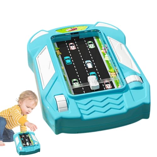 Racing Game Console | Racing Portable Game Console Driving Handheld Console,Interactive Adventure Racing Game Puzzle Interactive Driving Simulator for Boys
