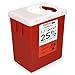 Oakridge Products 2.2 Quart Size Needle Disposal Container | Personal use Size | Rotary lid